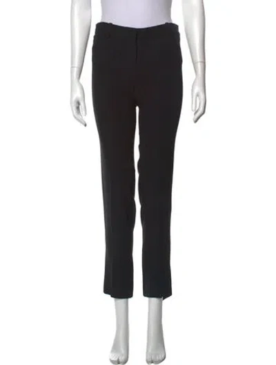 Pre-owned Dior Straight Leg Pants In Black