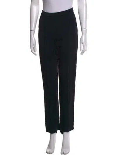 Pre-owned Dior Straight Leg Pants W/ Tags In Black