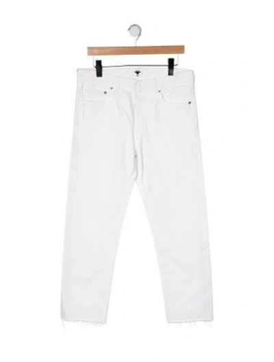 Pre-owned Dior Straight Leg Pants In White