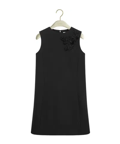 Dior Straight-cut Short Dress In Black