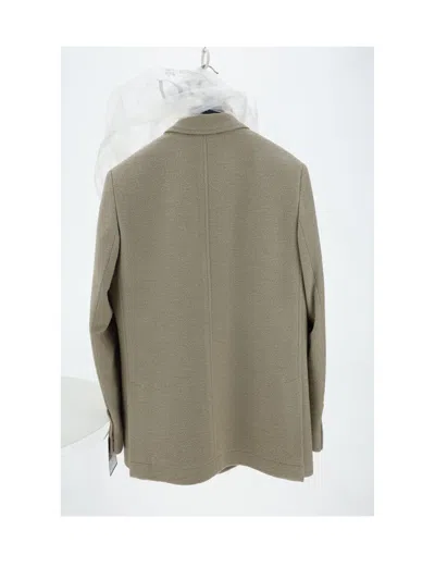 Dior Stretch Wool Blazer In Neutral