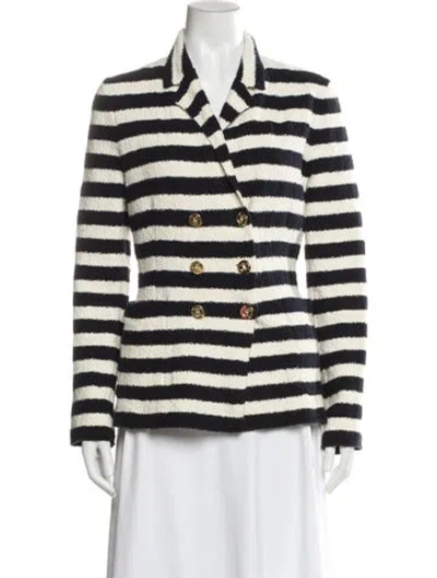 Pre-owned Dior Striped Blazer In Multi