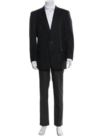 Pre-owned Dior Striped Jacket In Black