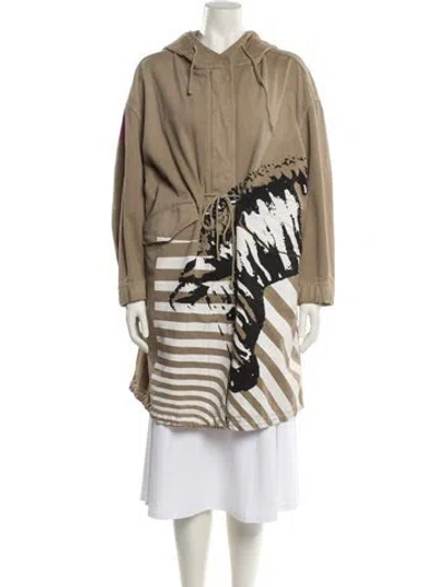 Pre-owned Dior Striped Jacket In Neutral