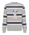 Dior Striped Long-sleeved Sweater In Multicolor