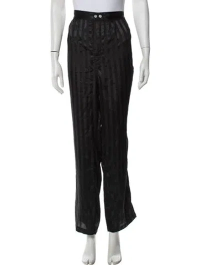 Pre-owned Dior Striped Pajamas In Black