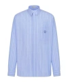Dior And Hylton Nel Oversized Shirt In Blue