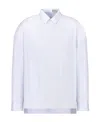 Dior Striped Shirt With Details In White