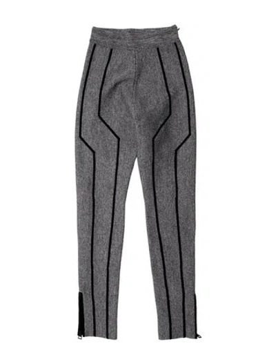 Pre-owned Dior Striped Ski Pants W/ Tags In Gray