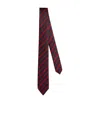 Dior Stripe Tie Diagonal Pattern Pointed Tip In Multi