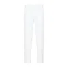 DIOR STYLISH MEN'S WHITE COTTON PANTS FOR SS22