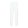 Dior Logo Details Cashmere Sweatpants In White