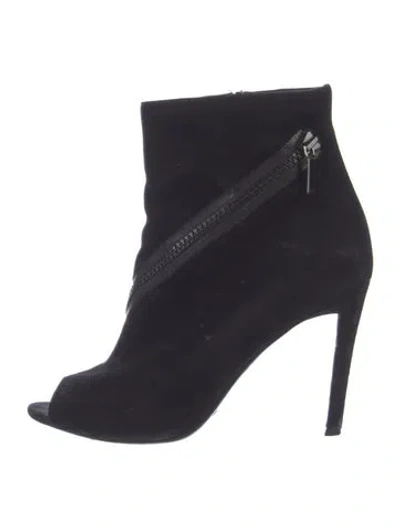 Pre-owned Dior Suede Boots In Black