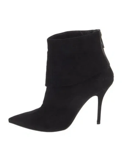 Pre-owned Dior Suede Boots In Black