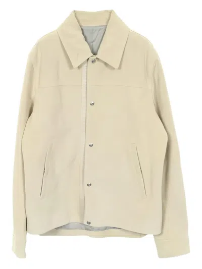 Pre-owned Dior Suede Jacket In Neutral