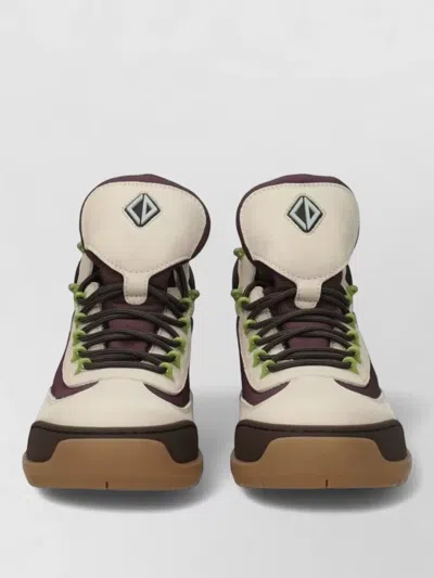 Dior Suede Leather High-top Sneakers In Multi