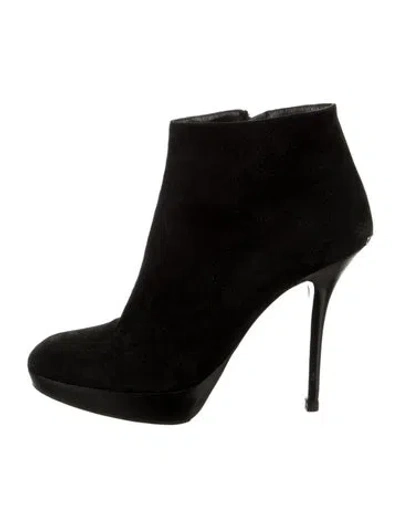 Pre-owned Dior Suede Pumps In Black