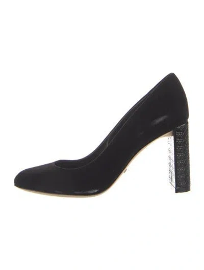 Pre-owned Dior Suede Pumps In Blue