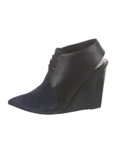 Pre-owned Dior Suede Slingback Pumps In Black