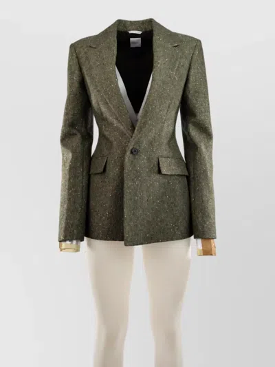 Dior Suit Jacket In Green