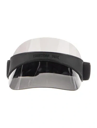 Pre-owned Dior Sun Visor Hat In Black