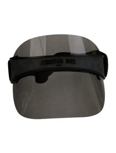 Pre-owned Dior Sun Visor Hat In Black