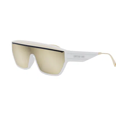 Dior Sunglasses In Bianco/oro