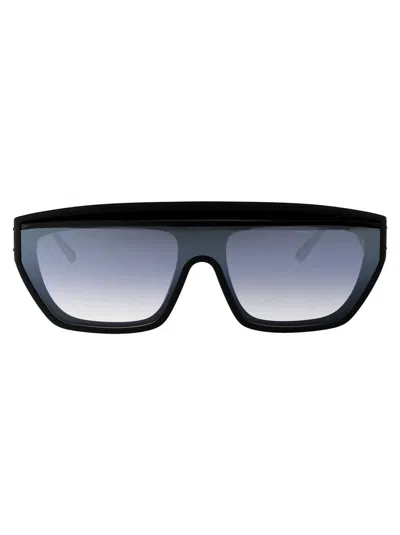 Dior Logo Sunglasses In Black
