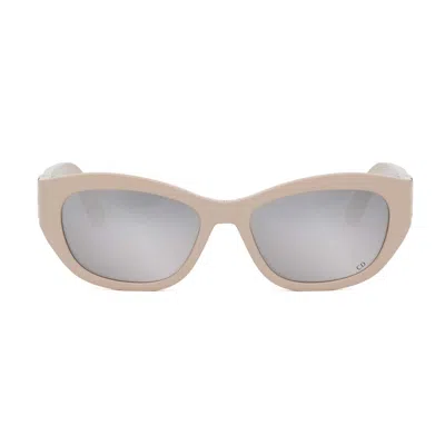 Dior Sunglasses In Cipria/silver