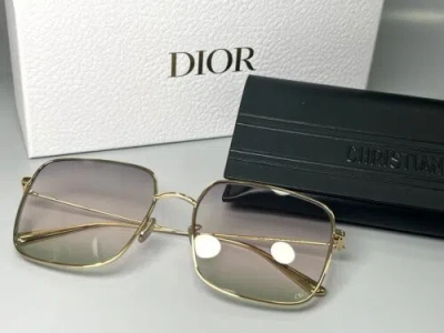 Pre-owned Dior Sunglasses Stellaire Su Metal Gold/multicolor 59-145 Italy