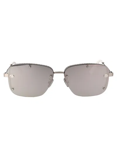 Dior Sunglasses Dm40132 U F0 A4 In Silver