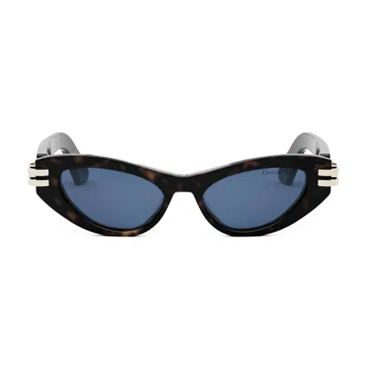 Dior Sunglasses In Havana/blu