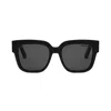 Dior Eyewear Oblique S1i Square Frame Sunglasses In Nero/grigio