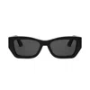 Dior Miss S1i 55mm Square Sunglasses In Nero/grigio