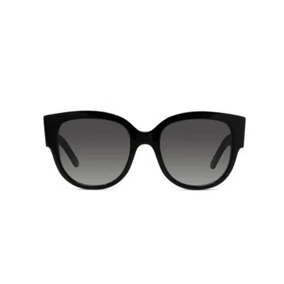Dior Sunglasses In Nero/grigio Sfumato