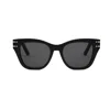 Dior 'signature B4i 52mm Butterfly Sunglasses In Nero/nero