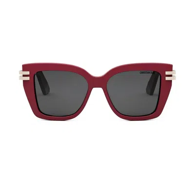 Dior Sunglasses In Rosso/grigio