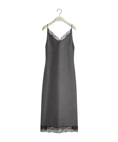 Dior Suspender Dress In Gray