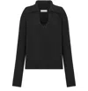 Dior Knitwear With Collared Neck And Ribbed Finish