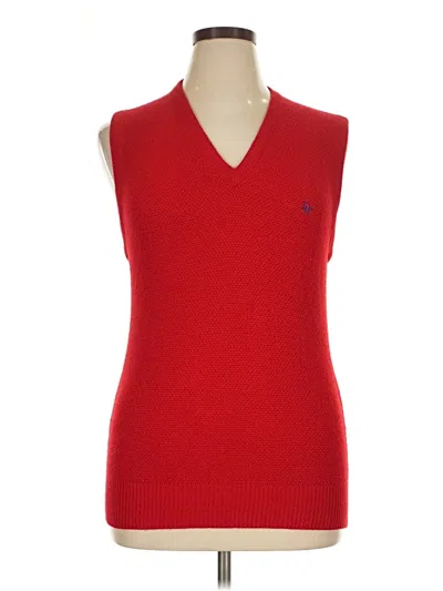 Pre-owned Dior Sweater Vest In Red