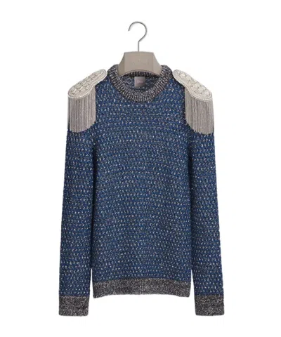 Dior Sweater With Epaulets, Regular Fit In Multi