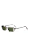 Dior Symbol Rectangular Sunglasses, 49mm In Green