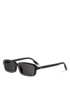 Dior Symbol Rectangular Sunglasses, 54mm In Black