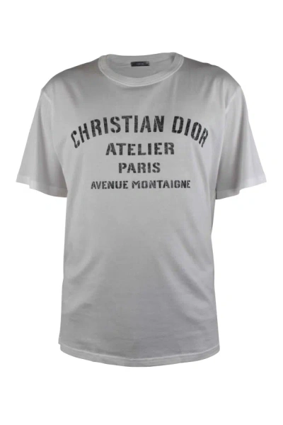 Dior Men T-shirt In White
