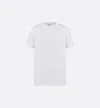 Dior Plain Knitted T-shirt In White