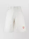 Dior Tailored Shorts Embroidered Detail