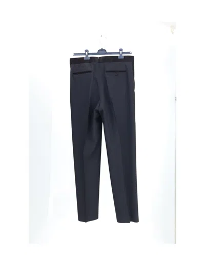 Dior Tailored Wool Trousers In Black