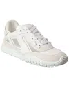 Dior Tech Mesh & Leather Sneaker In White