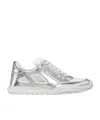Dior Tech Sneaker In Silver