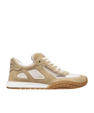 Dior Tech Sneakers In Brown
